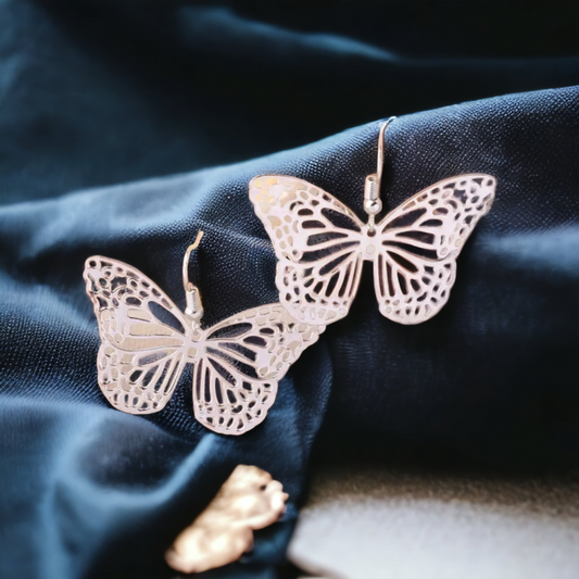 Whimsical butterfly earrings (Earrings)