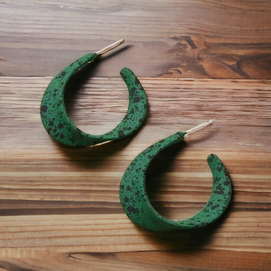 Green pasture earrings (Earrings)