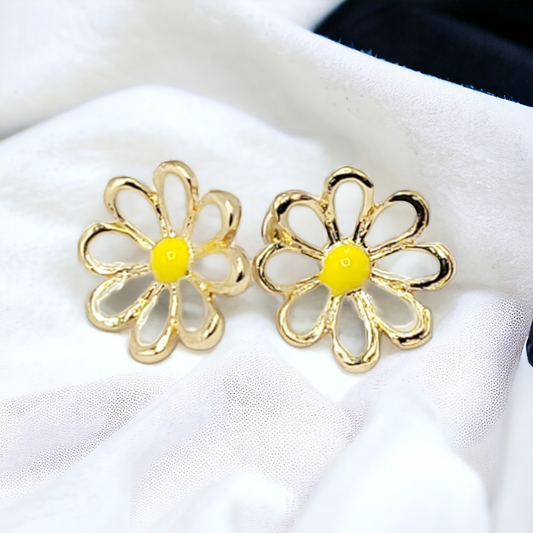 Sunshine and a daisy earrings (Earrings)