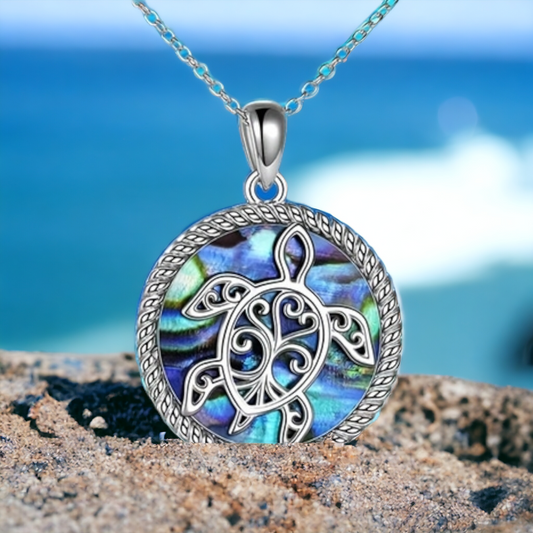 Sea turtle necklace (necklace)