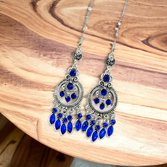 Holiday lights dangle earrings (earrings)