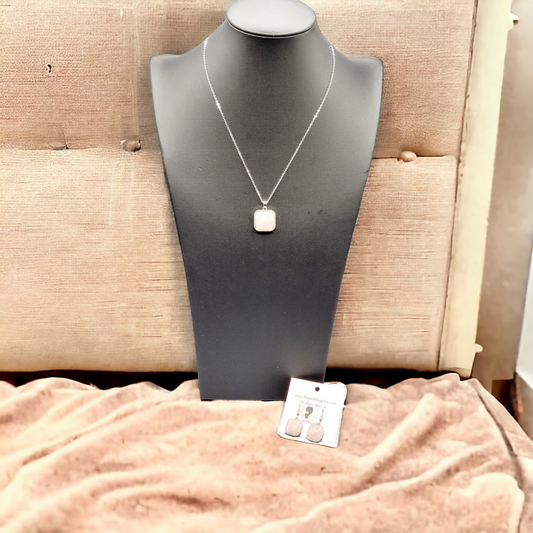 Pink Pazazz necklace set (necklace set)