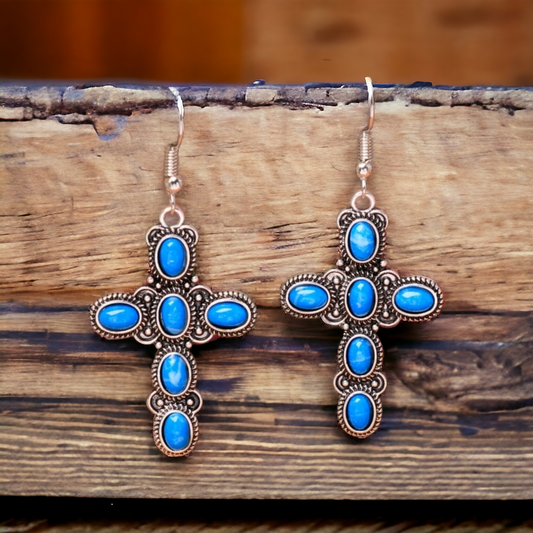 Jeweled with grace necklace and earring set (necklace set)