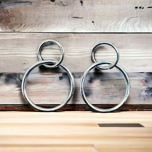 Topsy turvy earrings (jewlery)