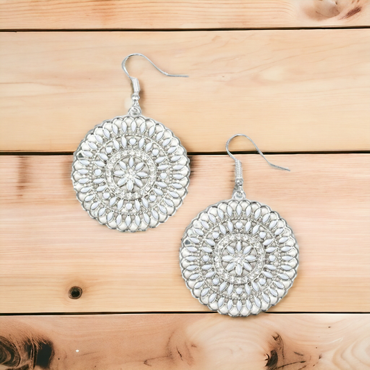 PINWHEEL and Deal - Silver earrings (Jewelry)