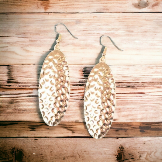 Radiantly Radiant gold earrings (Earrings)