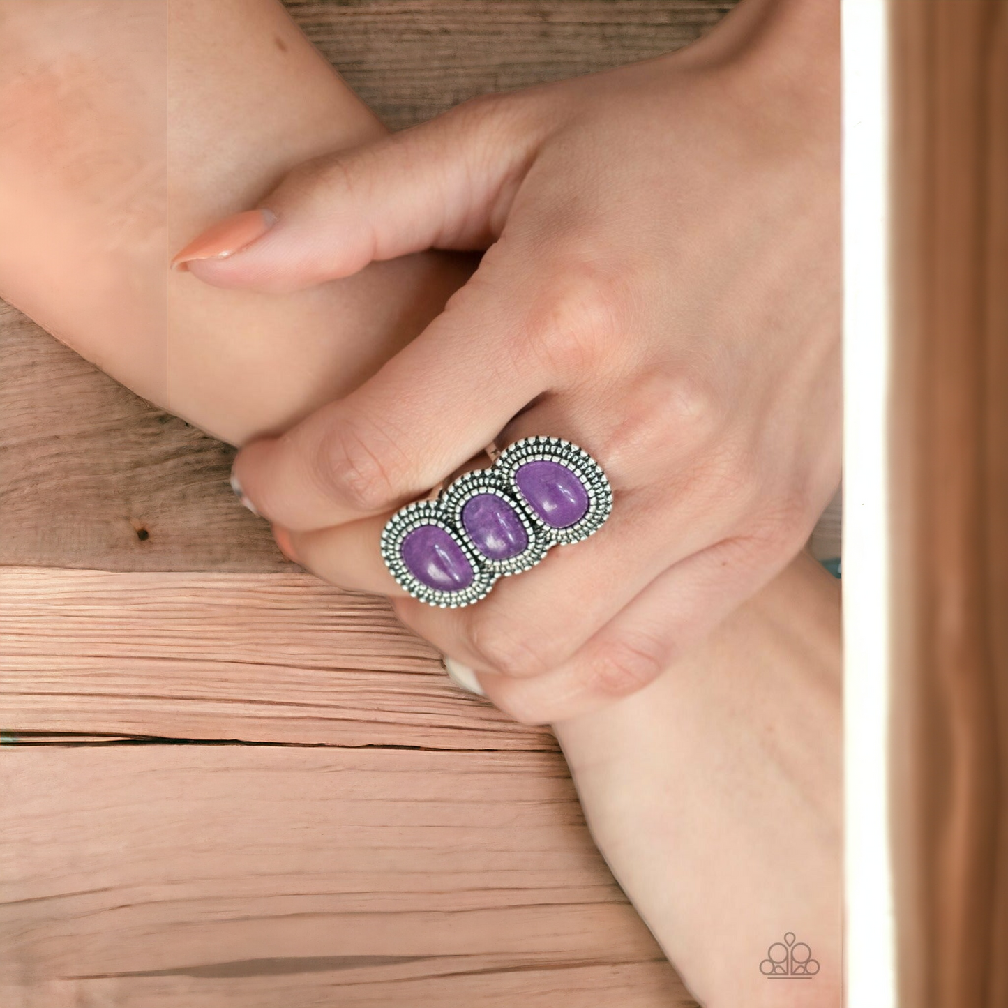 Radiant Rubble - Purple ring