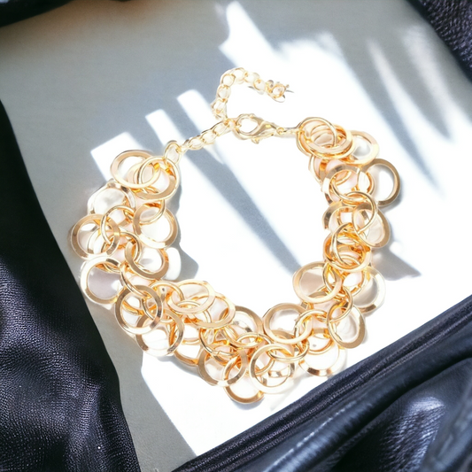 Noise Control - Gold bracelet (Jewelry)