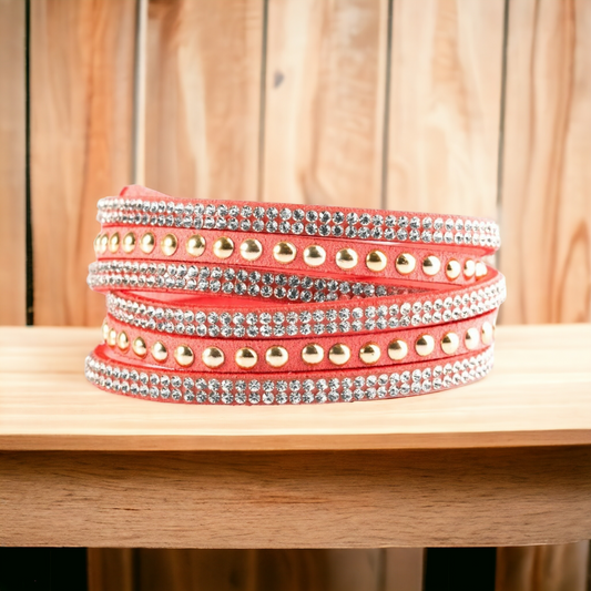 I BOLD You So! - Orange bracelet (Jewelry)