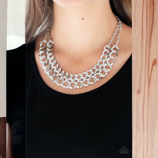 Street Meet and Greet - Silver necklace (Jewelry)
