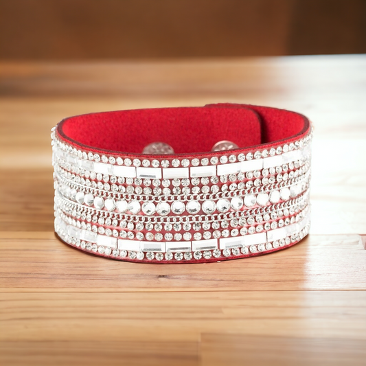 Rebel Radiance - Red bracelet (Jewelry)