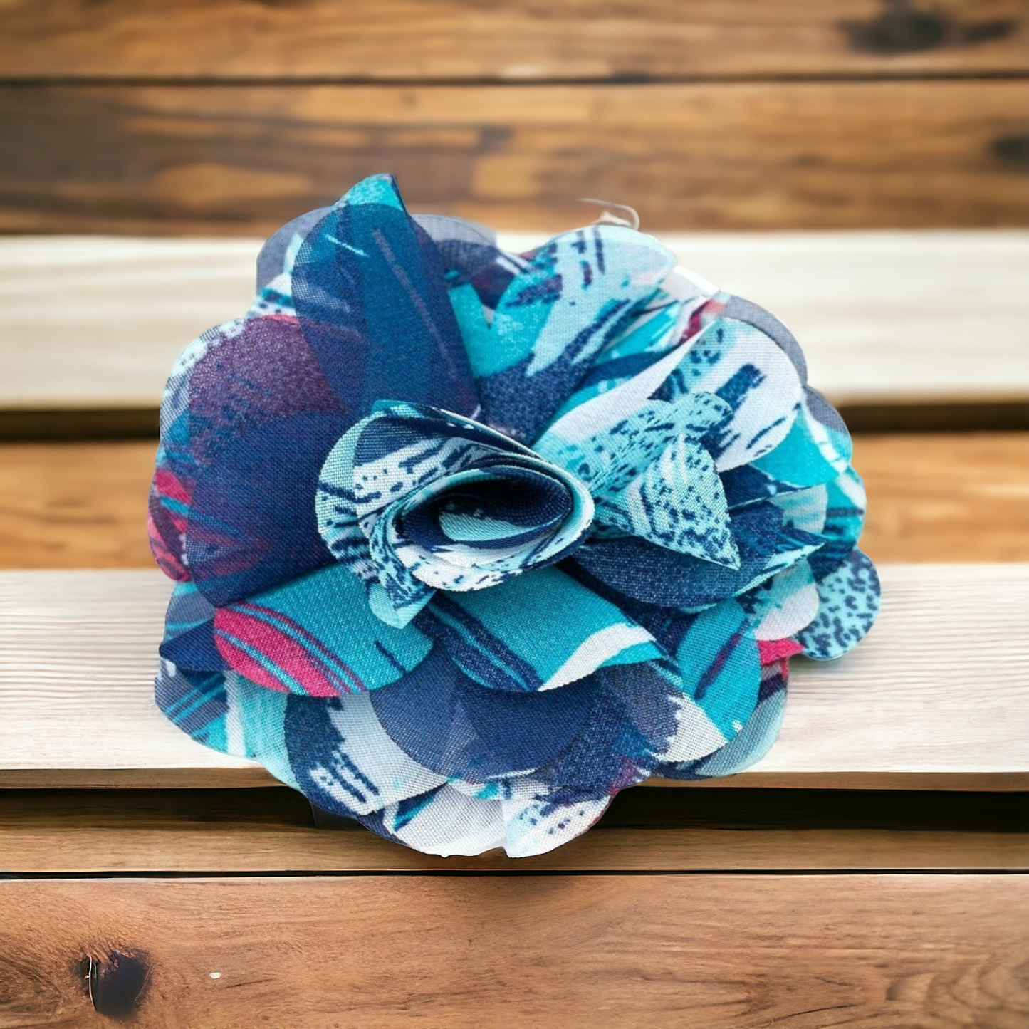 Rogue Rose - Blue hair flower