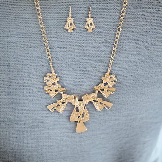 The Sands of Time - Gold necklace (Jewelry)