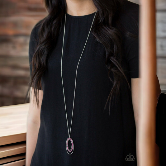Money Mood - Pink necklace (Jewelry)