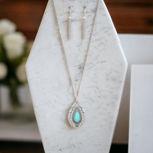 Sedona Solstice - Blue necklace (Jewelry)