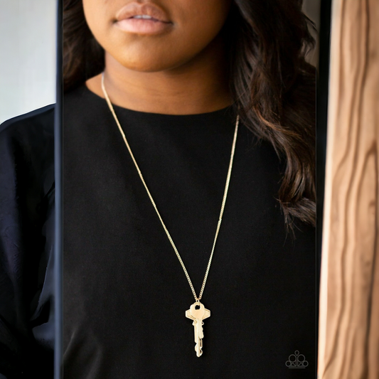 The Keynoter - Gold necklace (Jewelry)