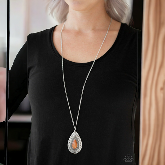 Sedona Solstice - Orange necklace (Jewelry)