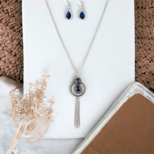 Mountain Mystic - Blue necklace (Jewelry)
