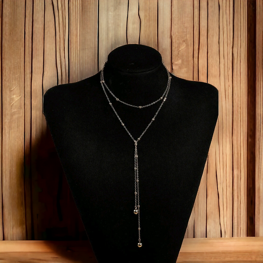 Scarf necklace (necklace)