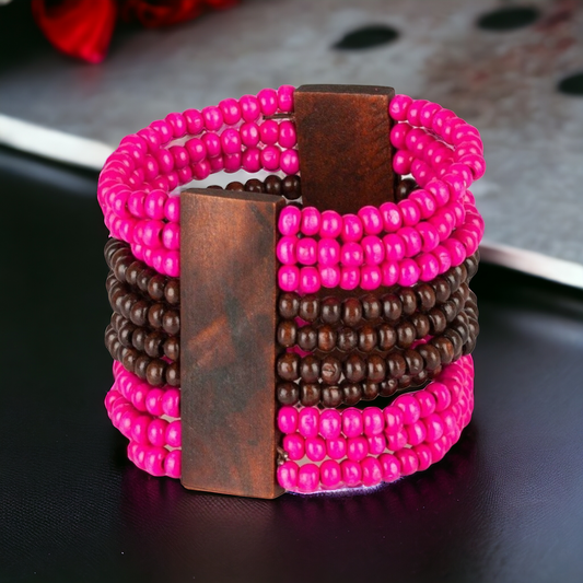 JAMAICAN Me Jam - Pink bracelet (Jewelry)