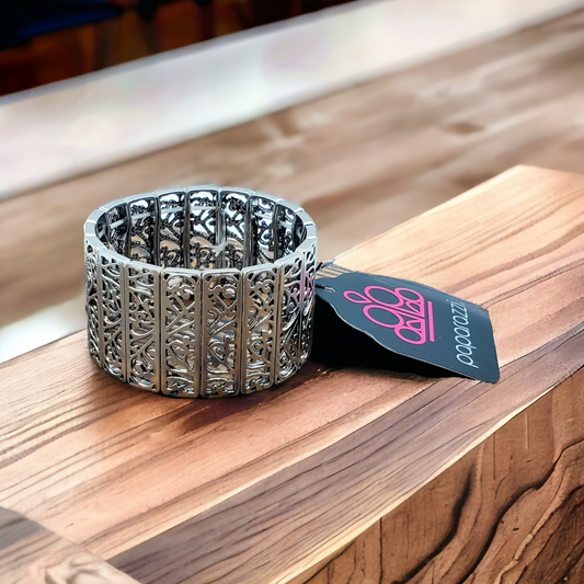 Ornate Orchards - Silver bracelet (Jewelry)