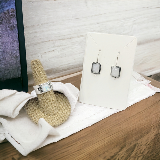 Framed earring set (jewelry sets)