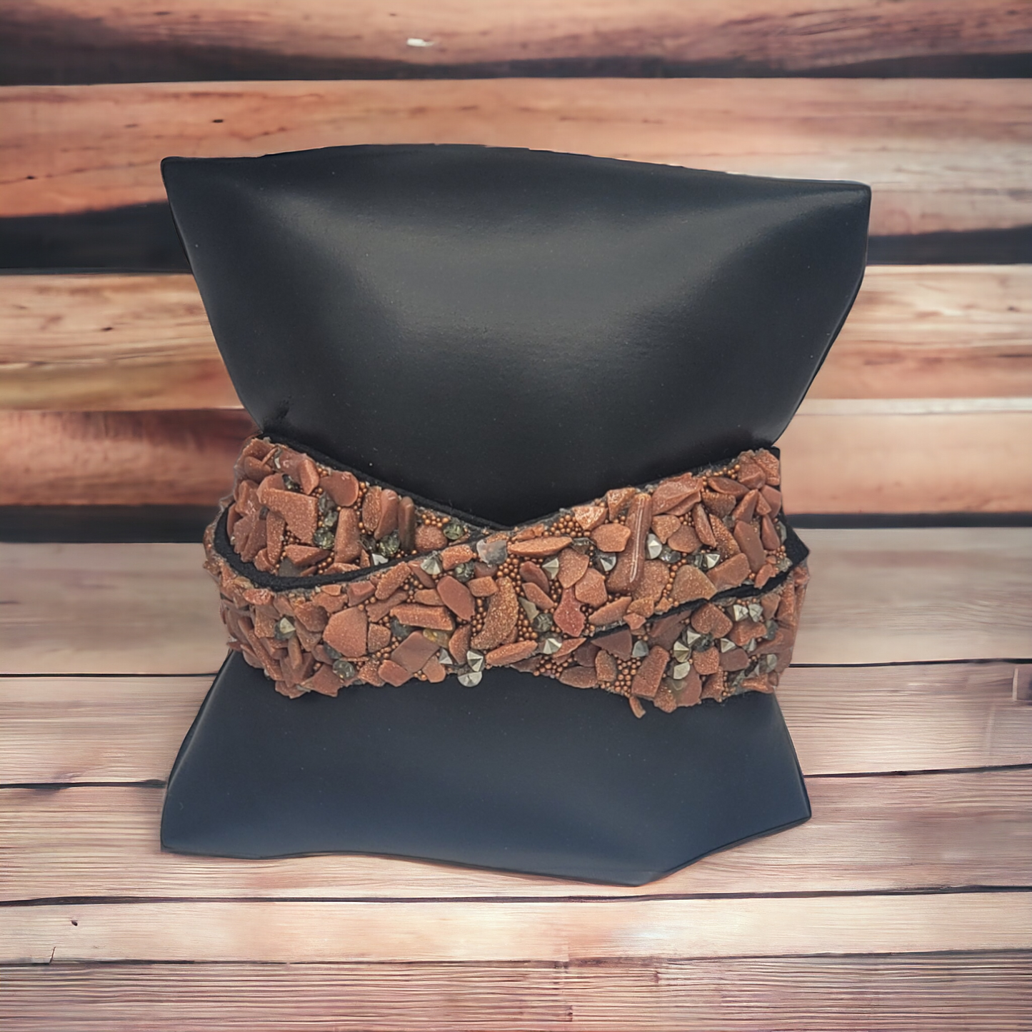 Rocky mountain wrap and snap bracelet