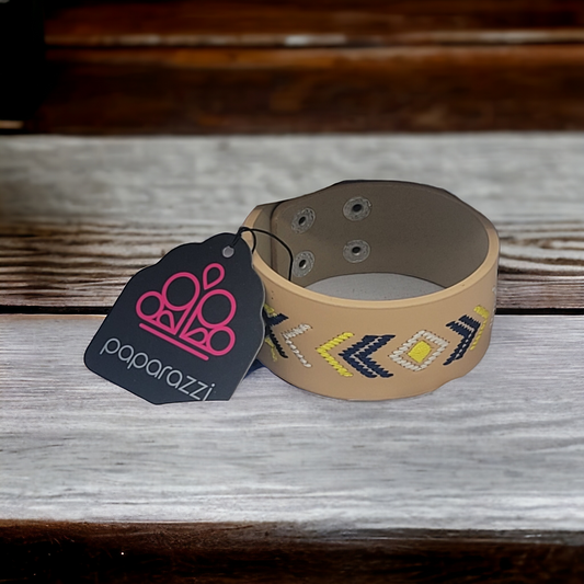 Leatherette snap bracelet (Bracelets)