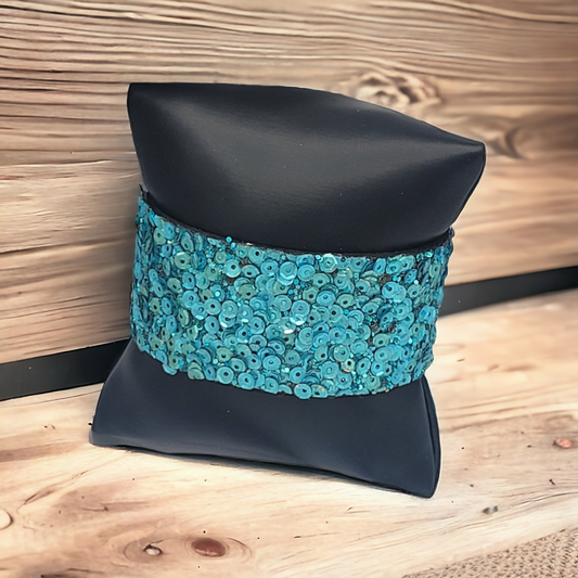 Teal sequence snap bracelet (bracelet)
