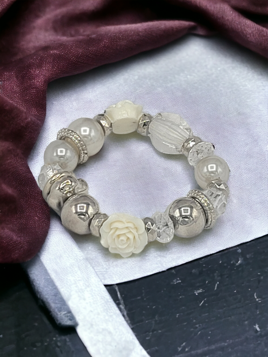 Here I Am White Bracelet (Bracelets)