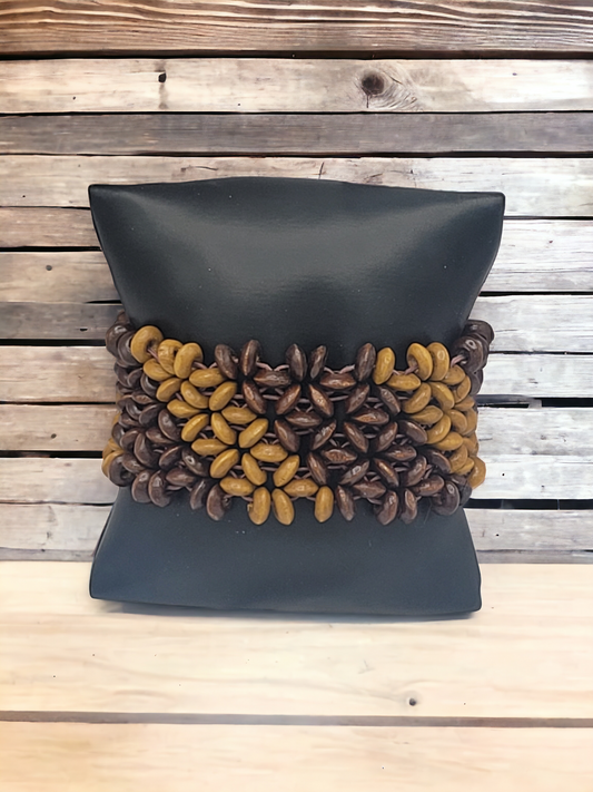 Wooded florals stretch bracelet (Bracelets)