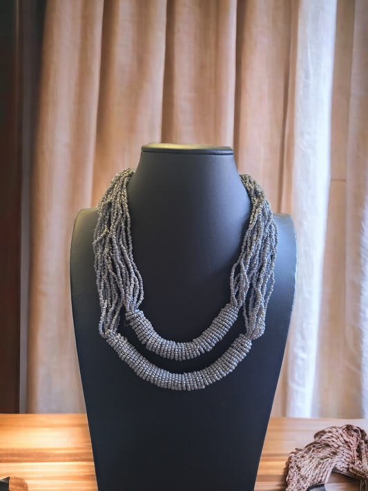 Double duty beaded necklace (necklace)