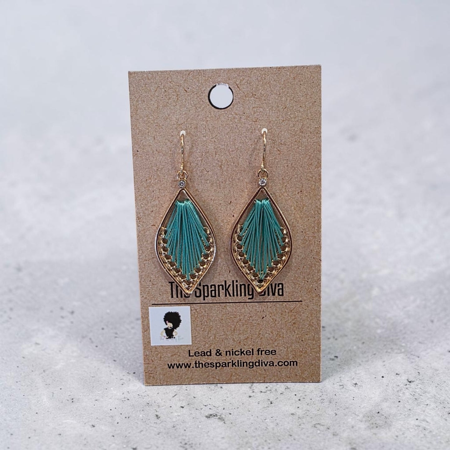 Pulling strings earrings