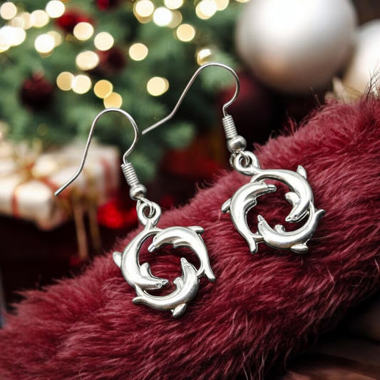 Flips & fins earrings (earrings)