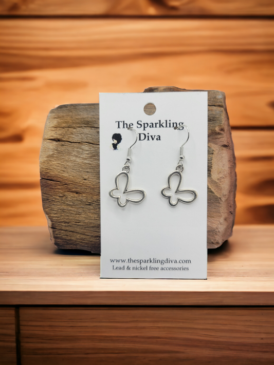 Butterfly collective earrings