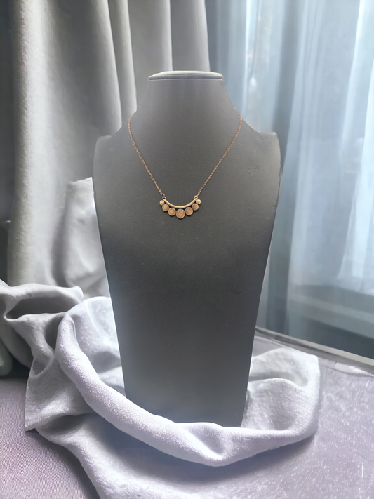 Fill in the bubbles copper necklace (Necklaces)