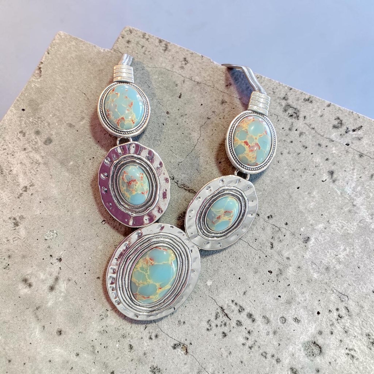 Native stones necklace