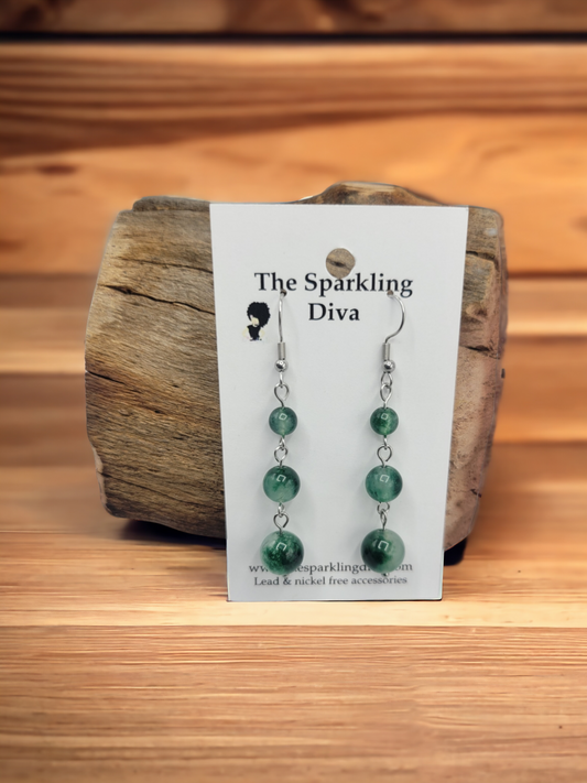 Jaded dream earrings (earrings)