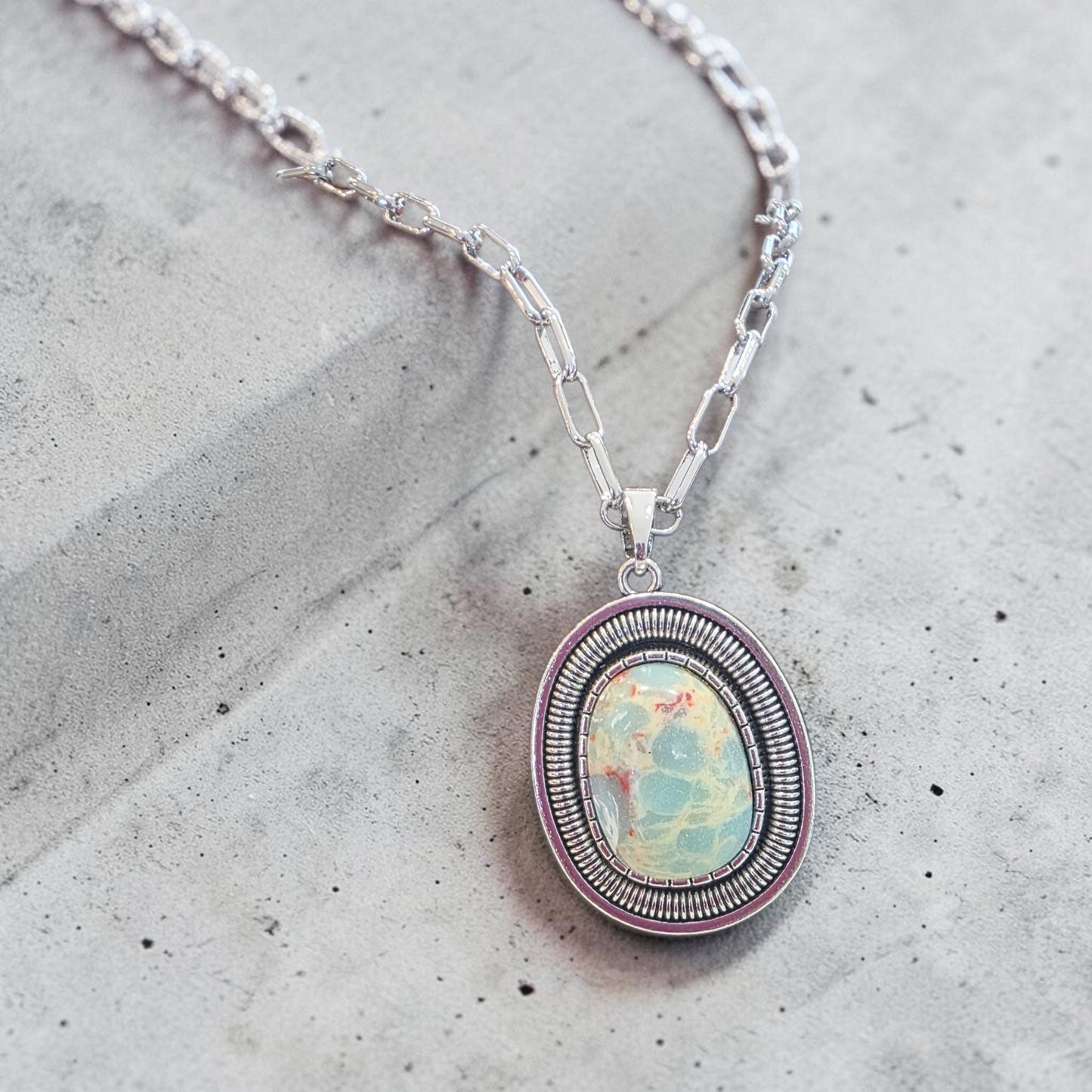 Native stones necklace