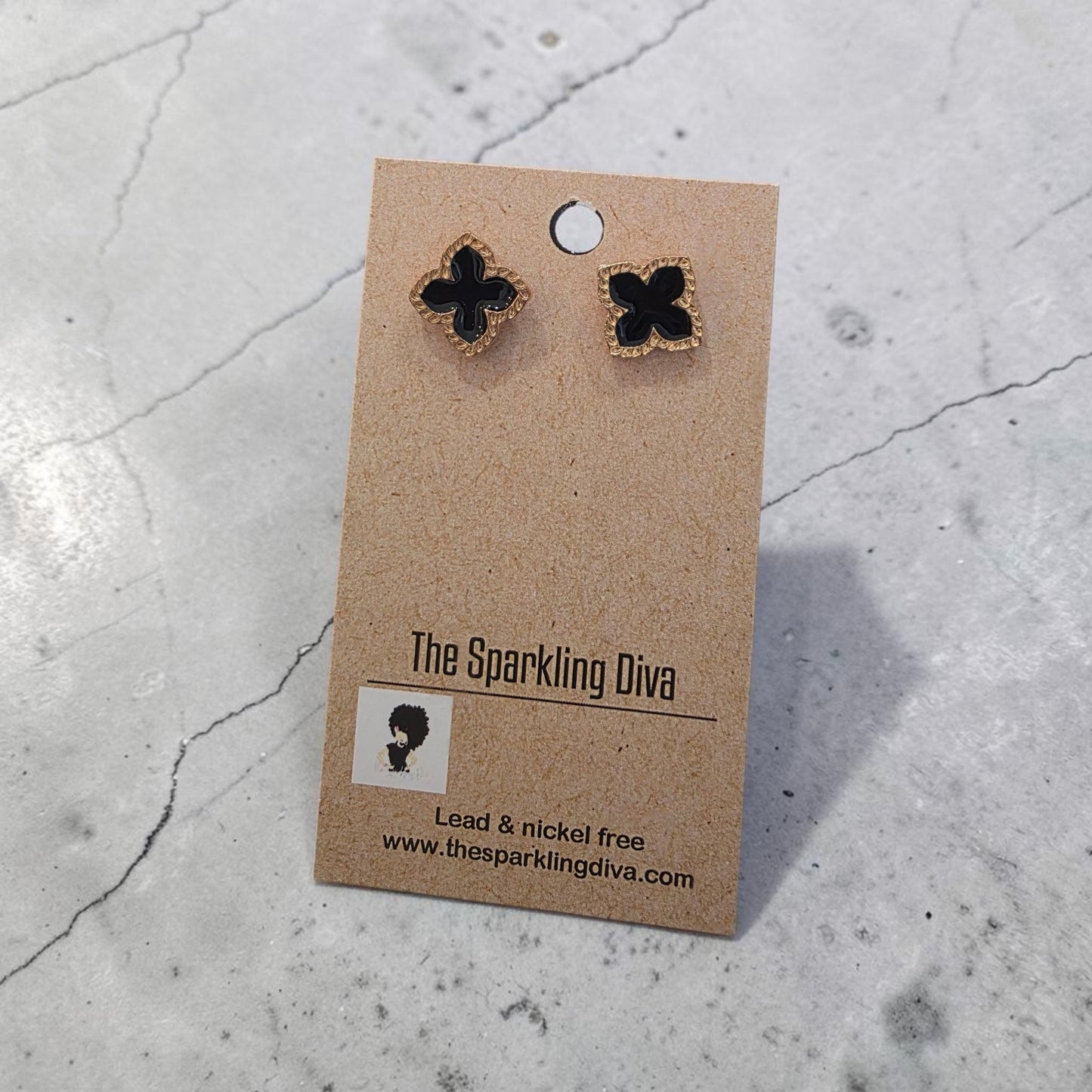 Clover city earrings