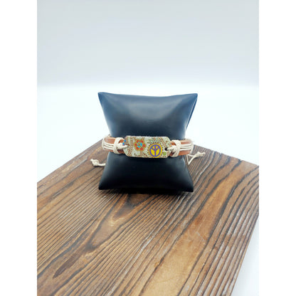 Peaceful vibes urban bracelet