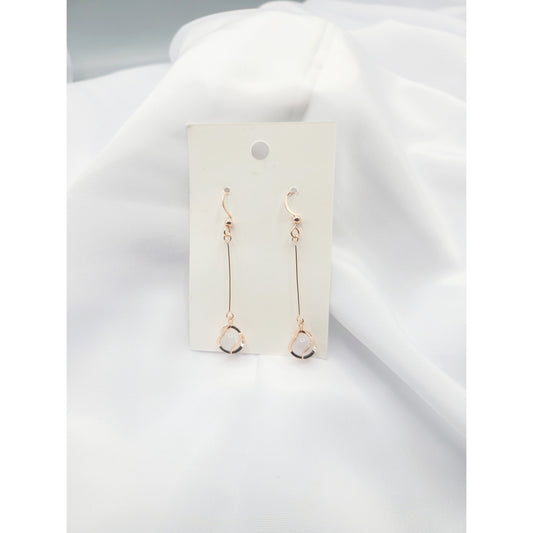 Suspended in time earrings
