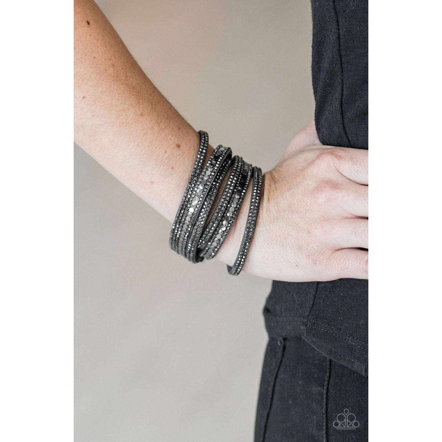 Rock Star Attitude - black bracelet
