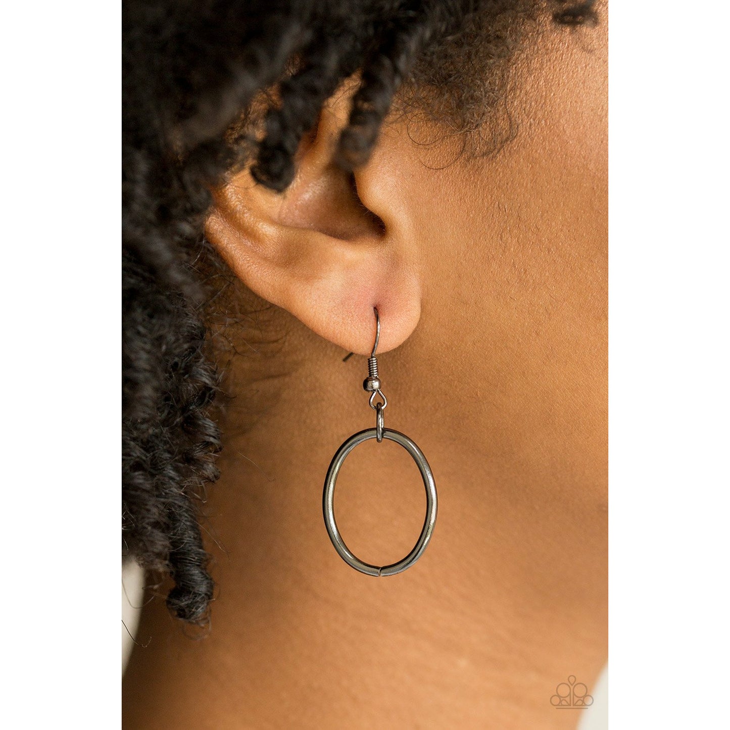 Urban Orbit - Black necklace