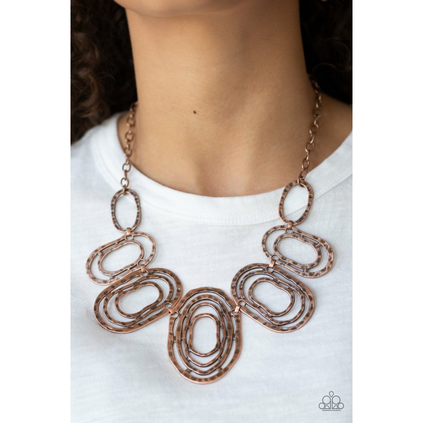 Empress Impressions - Copper necklace