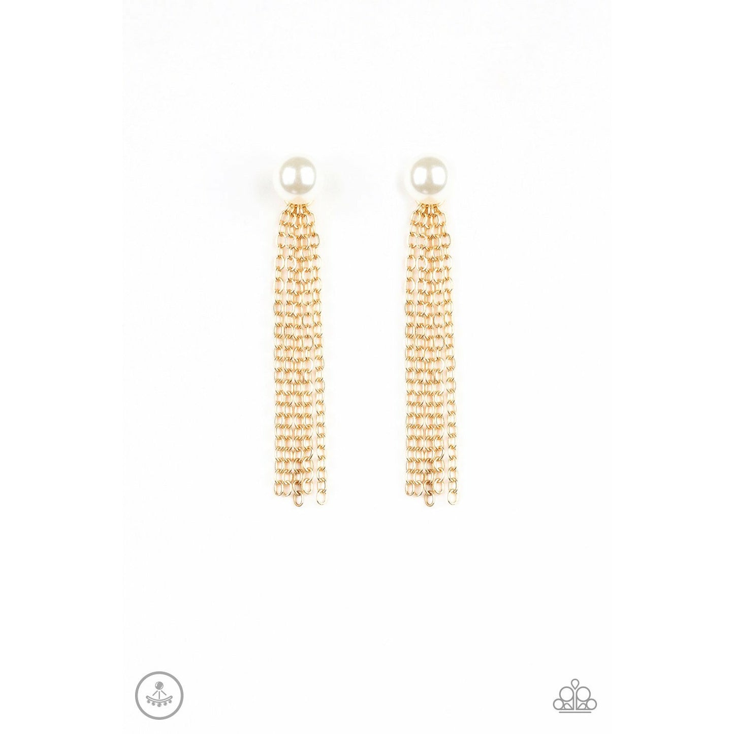 Rebel Refinement - Gold Earrings