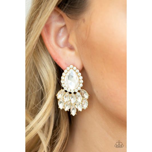 A Breath of Fresh HEIR - Gold earrings