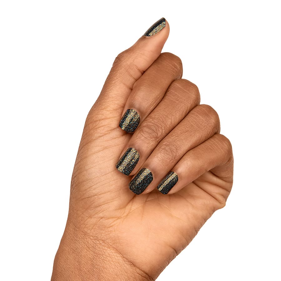 Color Street Midnight wonder nail polish strips