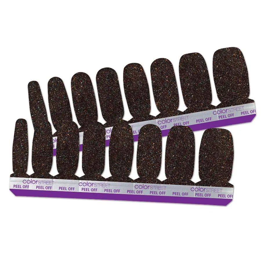 Color Street Midnight wonder nail polish strips