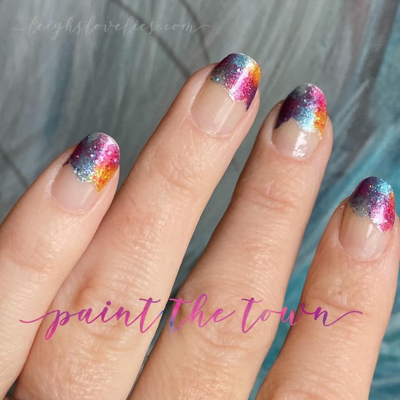 Paint the town nail strips The Sparkling Diva 1